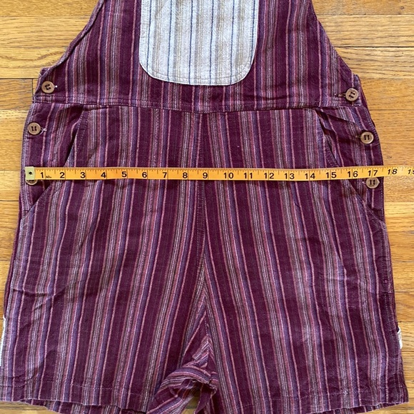 Boho Overall Shorts Sz Sm/Med - Picture 10 of 10